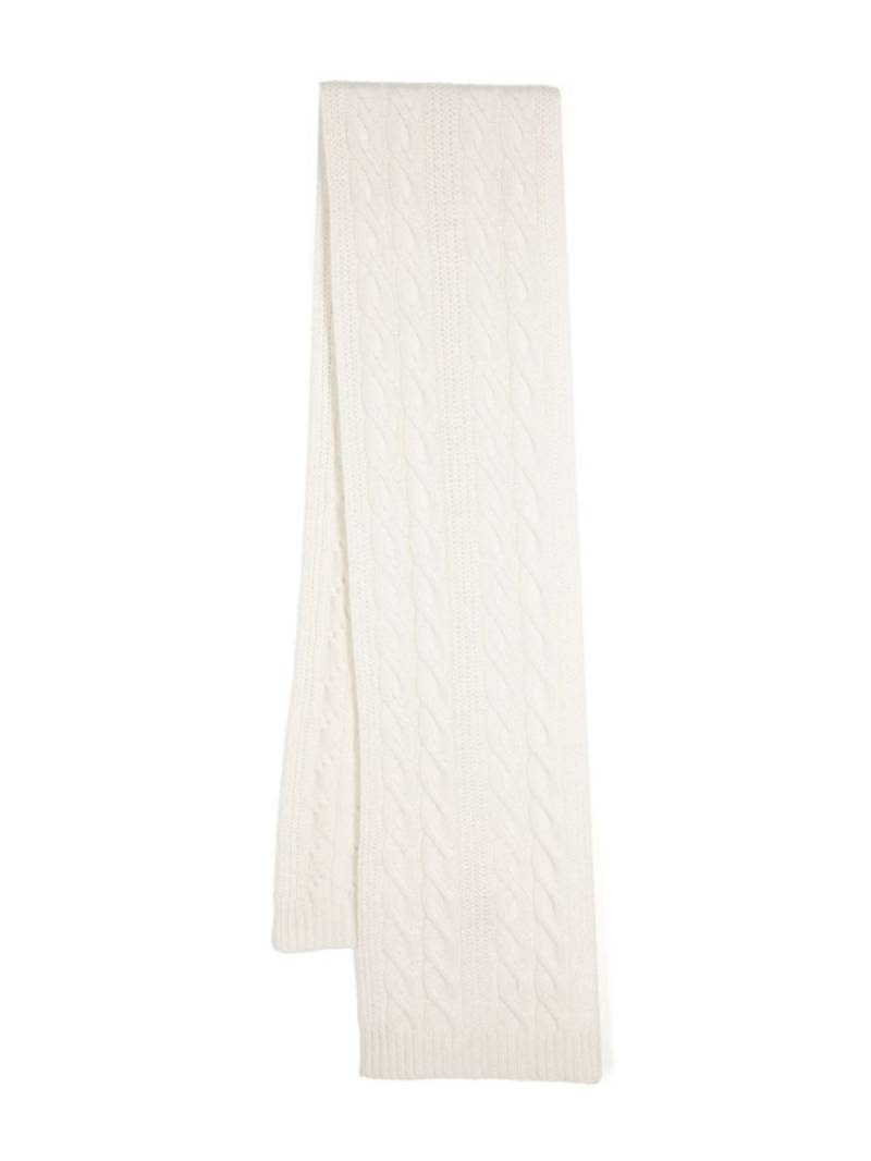 N.Peal Cable Rib scarf - Neutrals von N.Peal