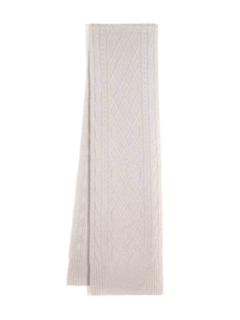 N.Peal Chunky Cable scarf - Neutrals von N.Peal