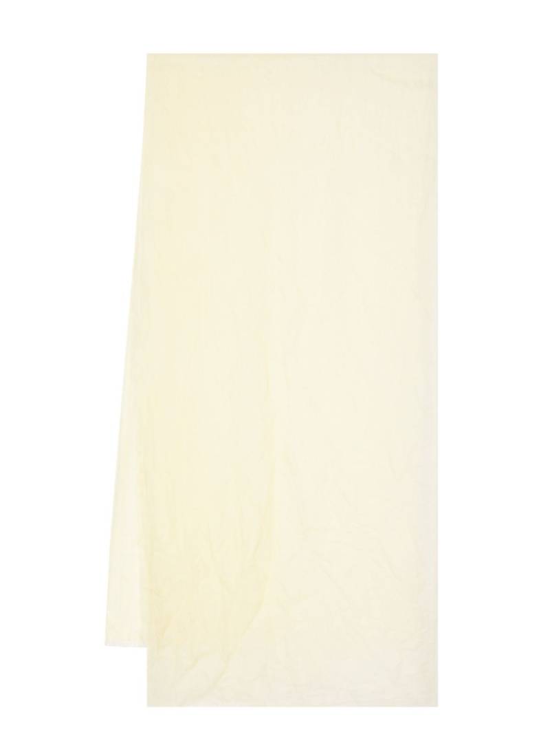 N.Peal Dip Dye ombré cashmere scarf - Yellow von N.Peal