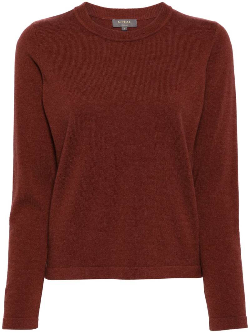 N.Peal Hallie organic-cashmere jumper - Red von N.Peal