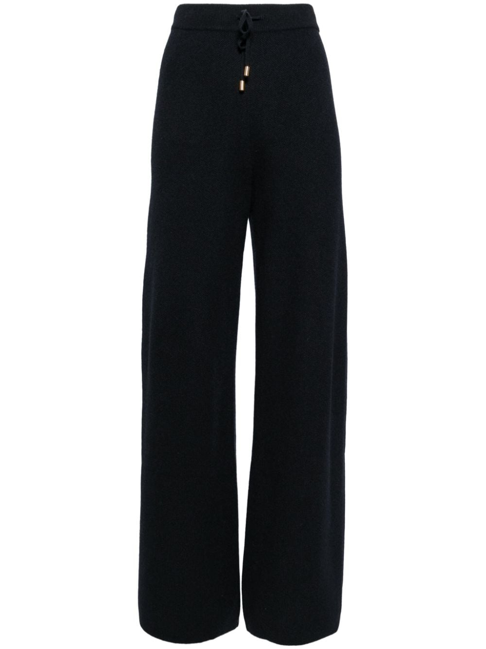 N.Peal Honeycomb knit trousers - Blue von N.Peal