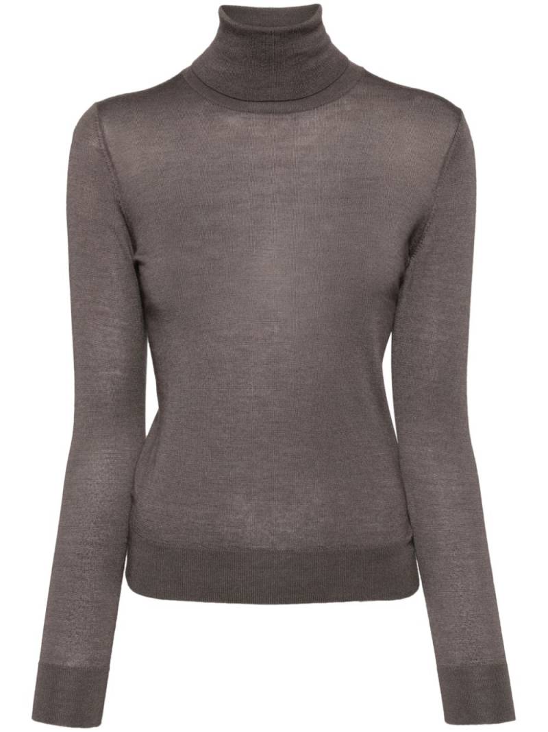 N.Peal Margot roll-neck top - Neutrals von N.Peal