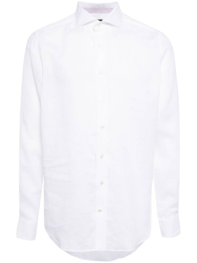 N.Peal Megeve linen shirt - White von N.Peal