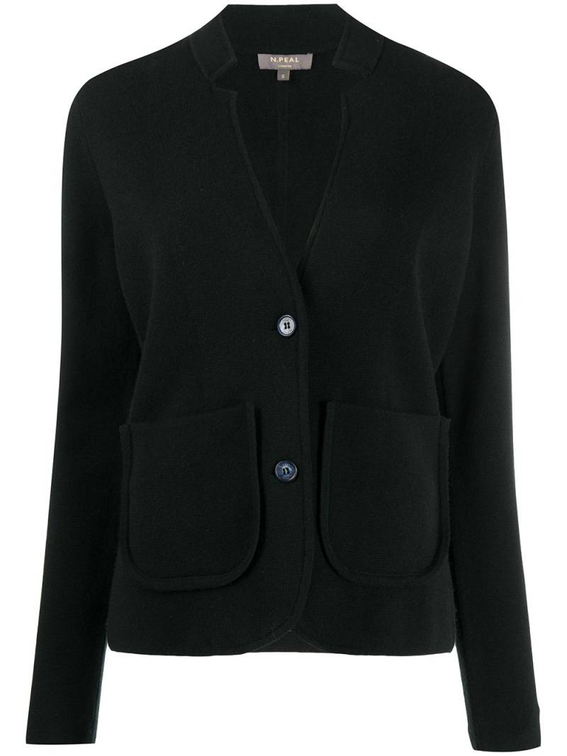 N.Peal Milano knitted blazer - Black von N.Peal