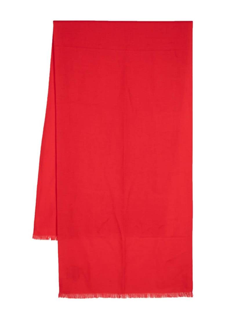 N.Peal Pashmina stole - Red von N.Peal