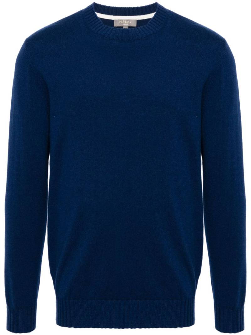 N.Peal Shoreditch organic-cashmere jumper - Blue von N.Peal