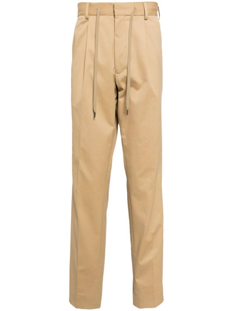 N.Peal Sorrento drawstring trousers - Neutrals von N.Peal