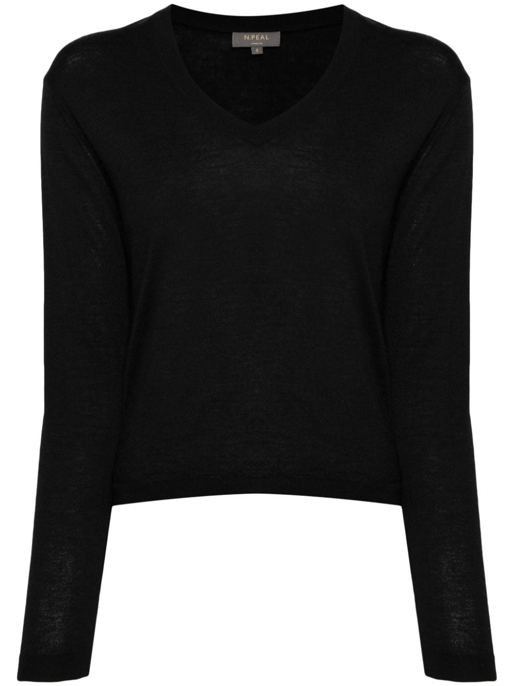 N.Peal Superfine cashmere jumper - Black von N.Peal