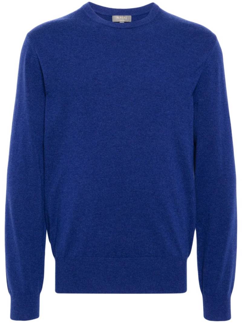 N.Peal The Oxford cashmere jumper - Blue von N.Peal