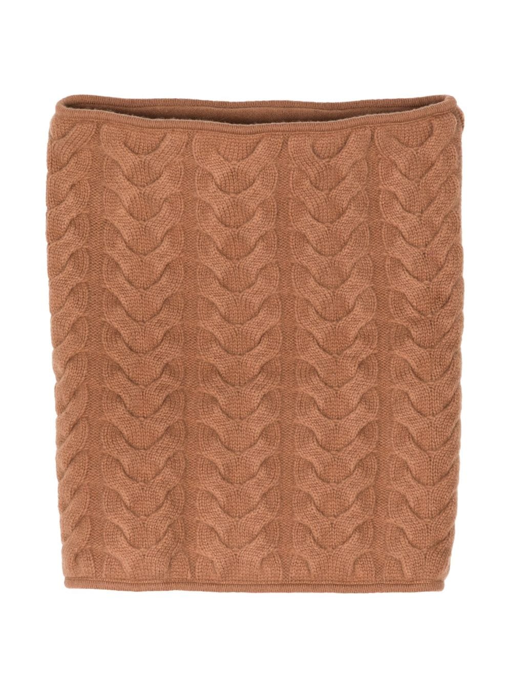 N.Peal cable-knit cashmere snood - Brown von N.Peal