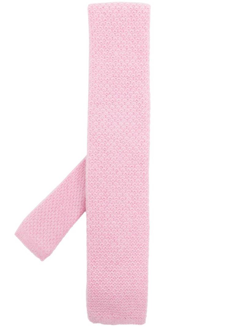 N.Peal cashmere chunky knit tie - Pink von N.Peal