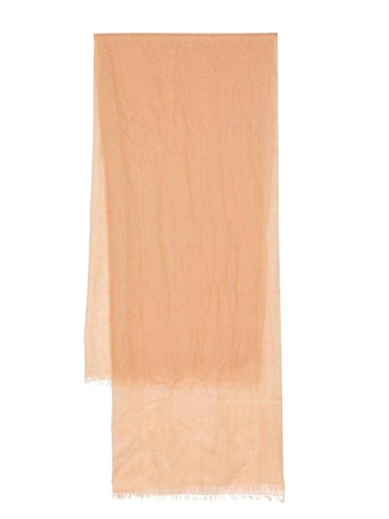 N.Peal cashmere ultrafine pashmina shawl - Brown von N.Peal