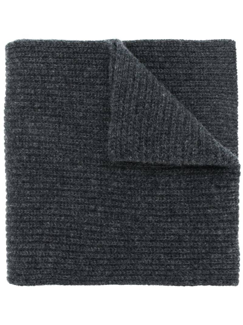 N.Peal chunky ribbed scarf - Grey von N.Peal