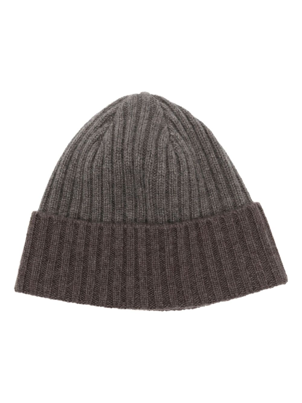 N.Peal contrast cashmere beanie - Neutrals von N.Peal