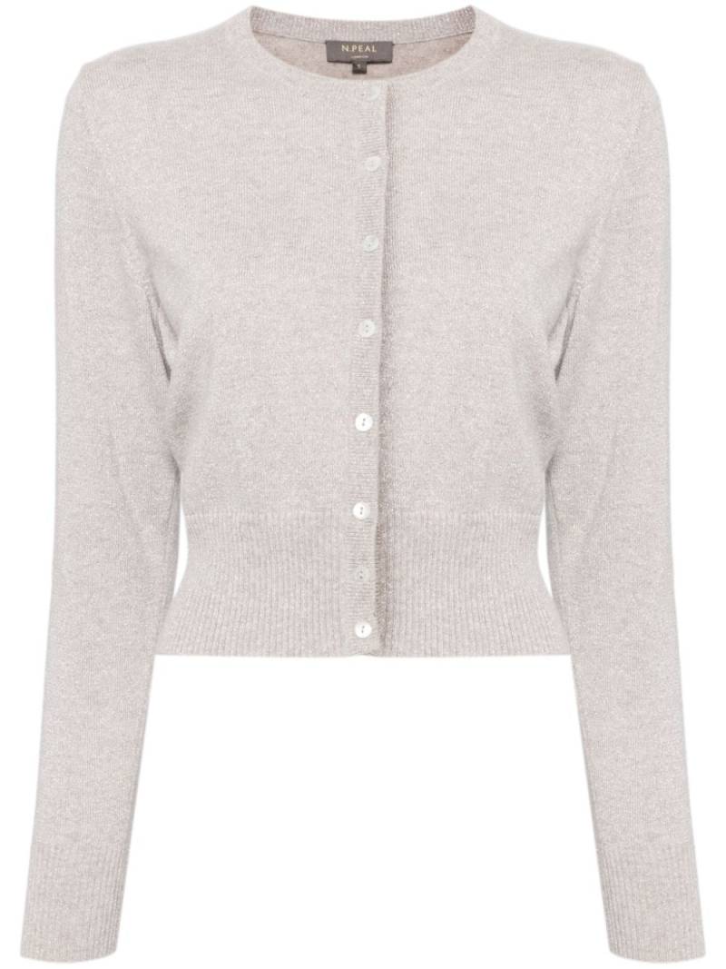 N.Peal crew-neck cardigan - Neutrals von N.Peal