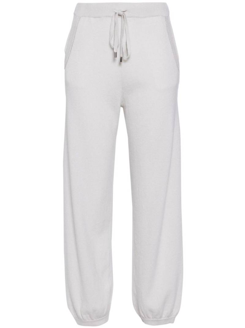 N.Peal drawstring cashmere track pants - Neutrals von N.Peal