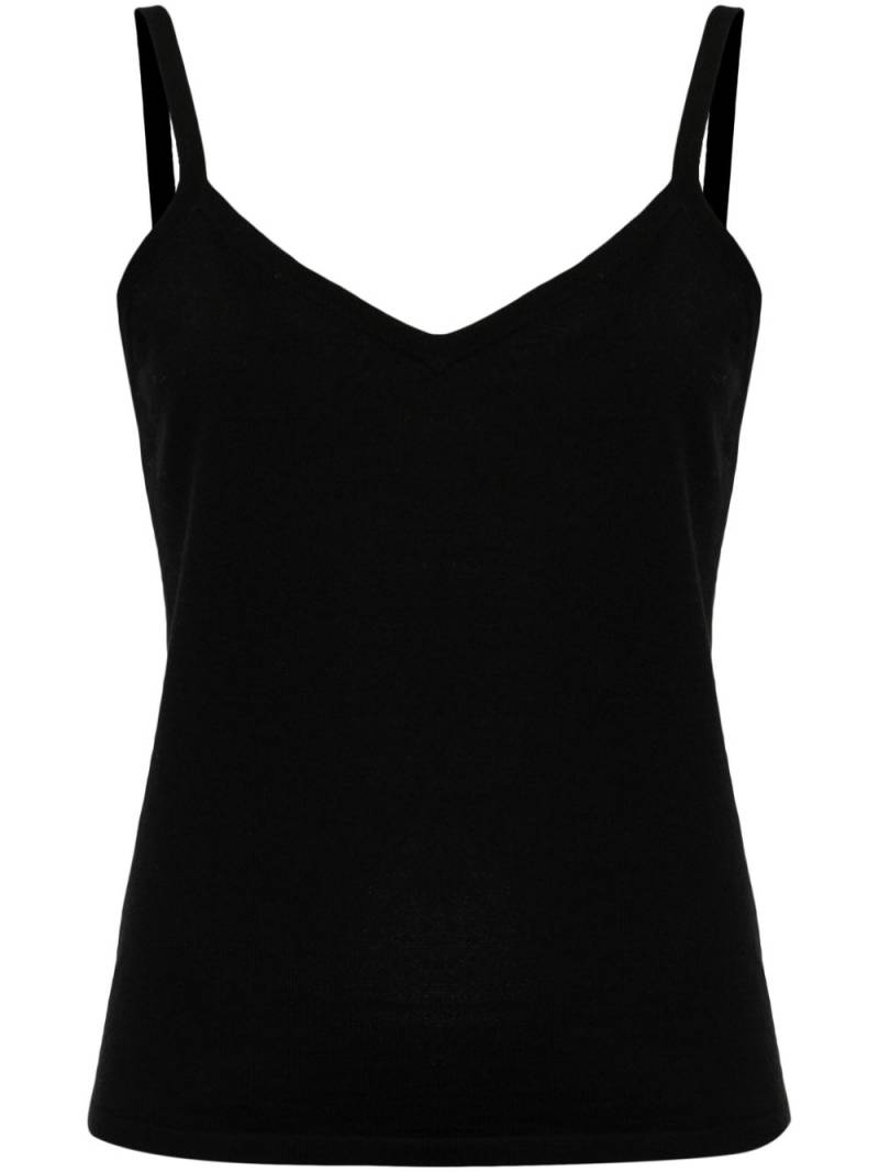 N.Peal fine-knit cami top - Black von N.Peal