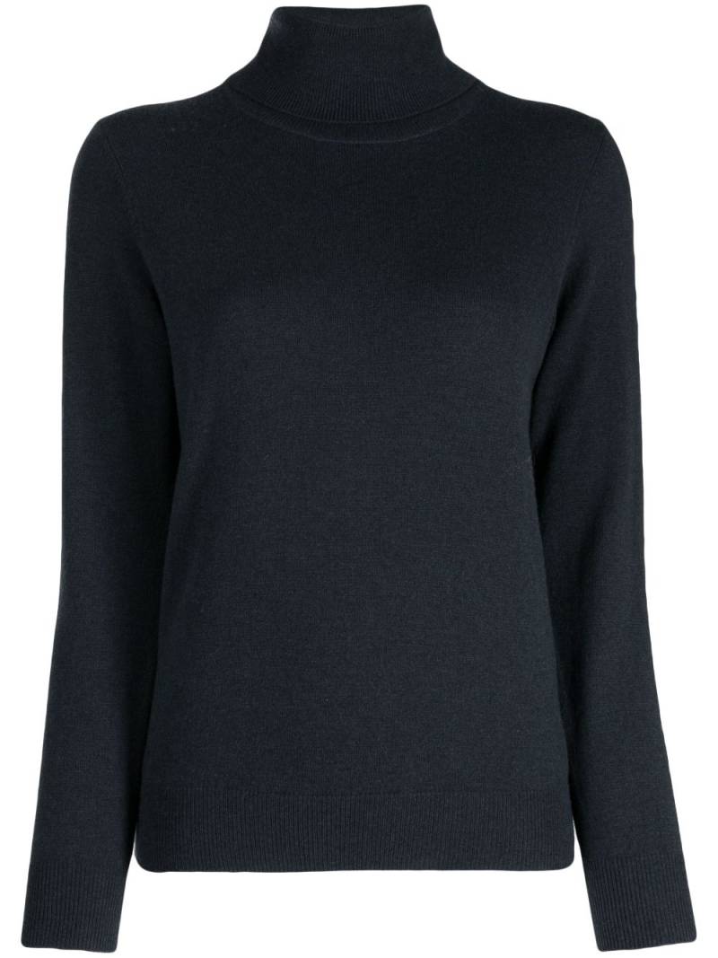 N.Peal fine-knit roll-neck jumper - Blue von N.Peal