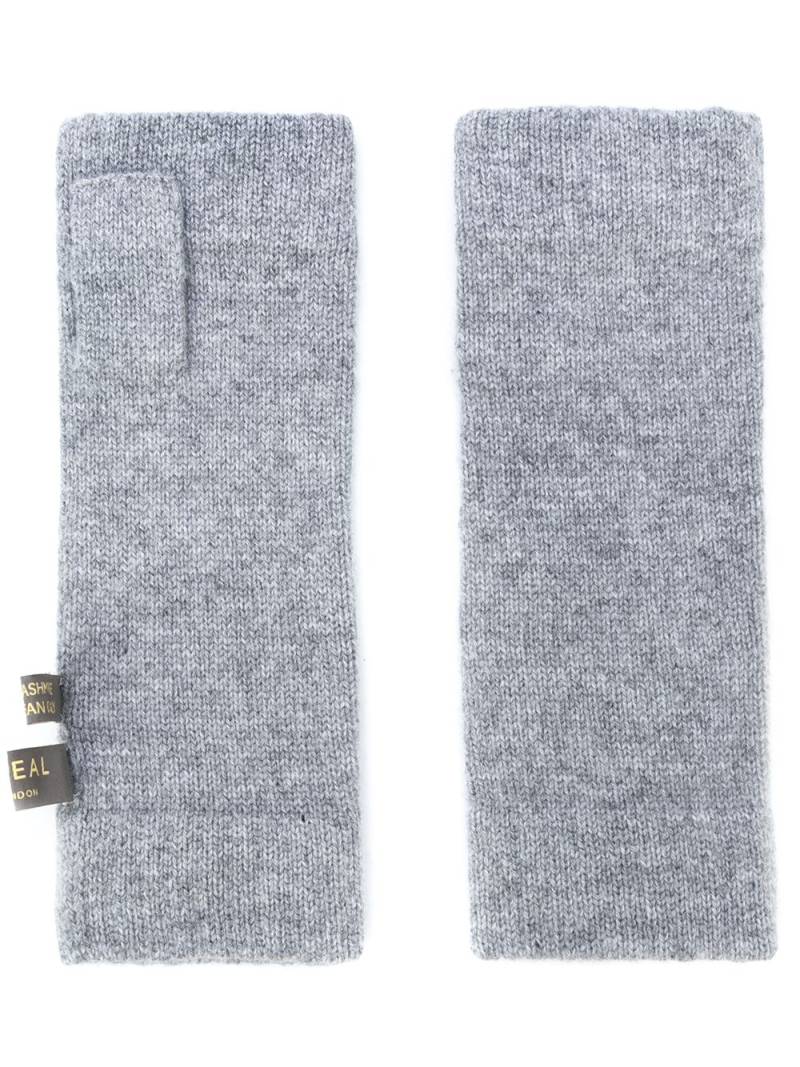 N.Peal fingerless gloves - Grey von N.Peal