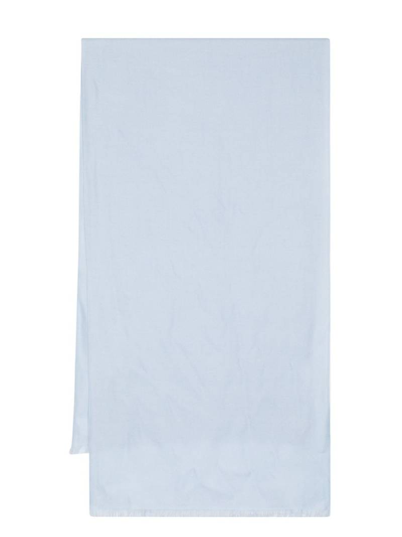 N.Peal frayed pashmina stole - Blue von N.Peal