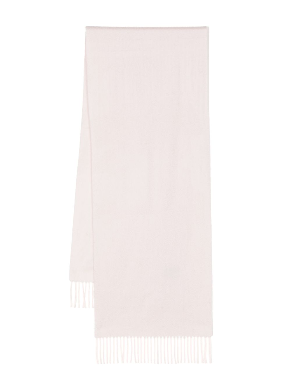 N.Peal fringed cashmere scarf - Pink von N.Peal