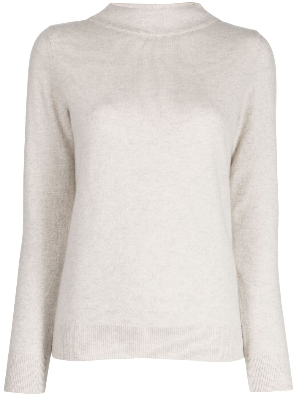 N.Peal funnel-neck cashmere jumper - White von N.Peal