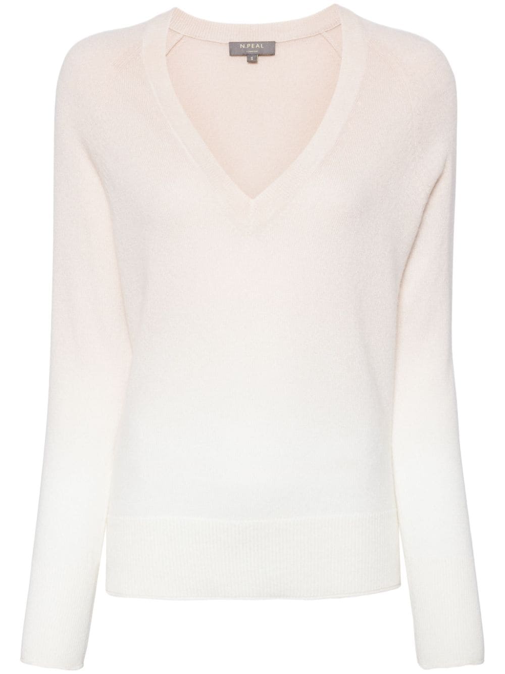 N.Peal gradient-effect cashmere jumper - Neutrals von N.Peal