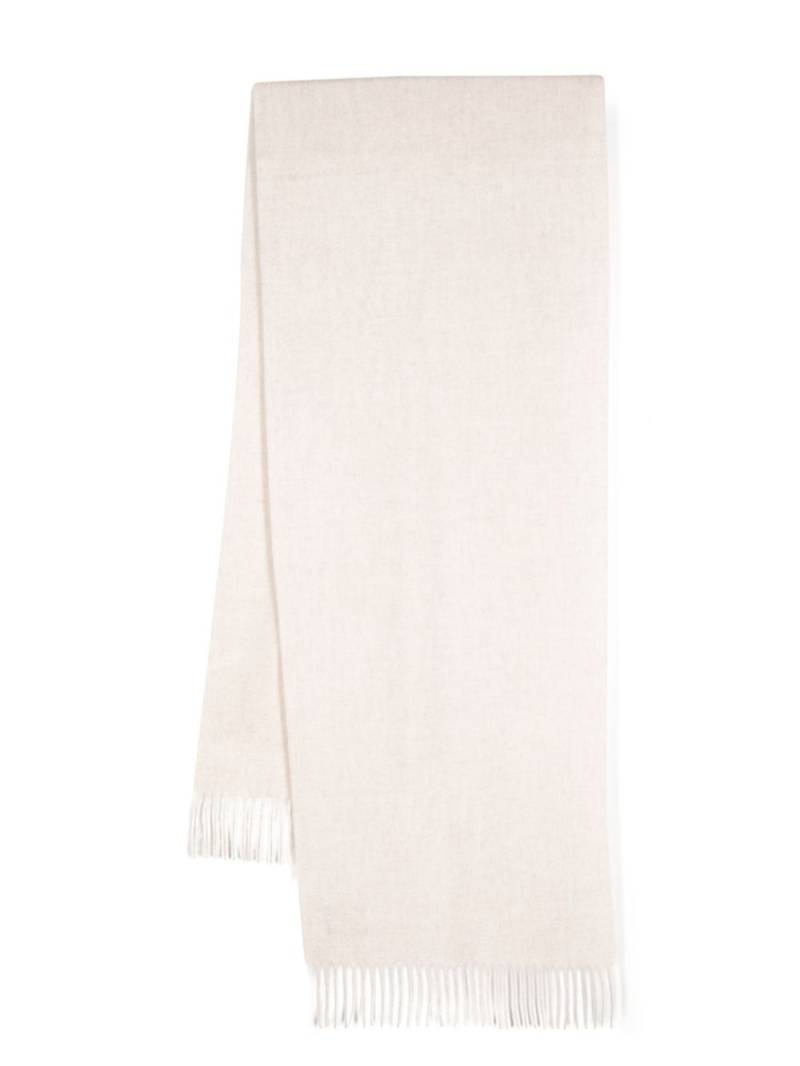 N.Peal large woven scarf - White von N.Peal