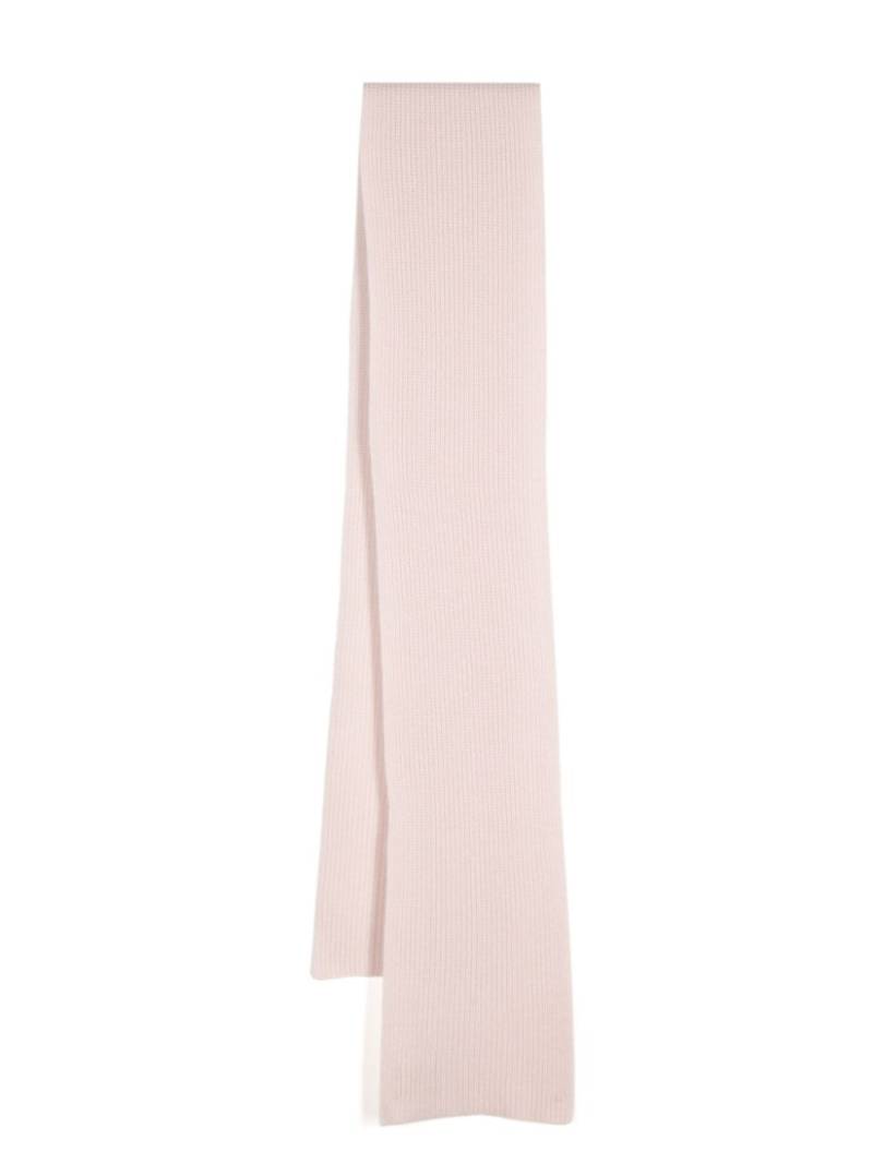 N.Peal ribbed scarf - Pink von N.Peal