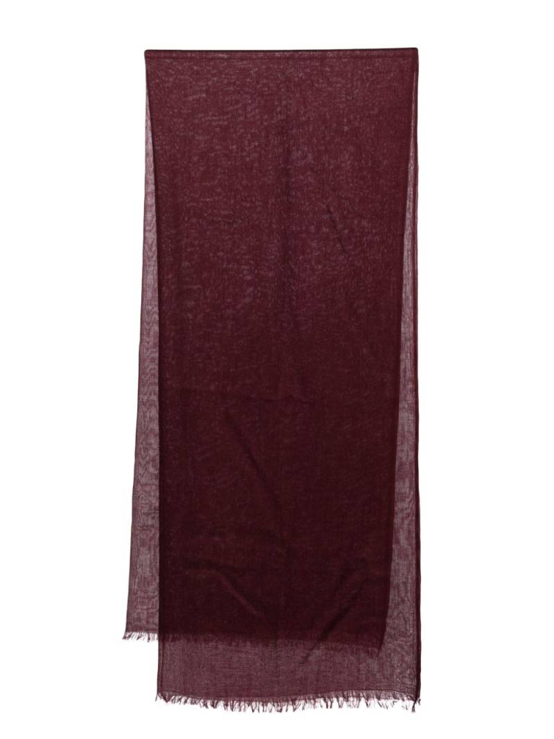 N.Peal ultrafine Pashmina scarf - Red von N.Peal