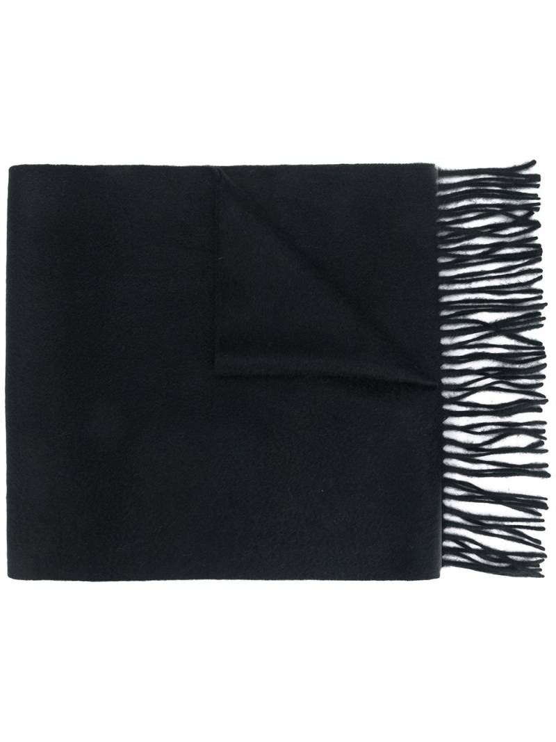 N.Peal woven ripple scarf - Black von N.Peal