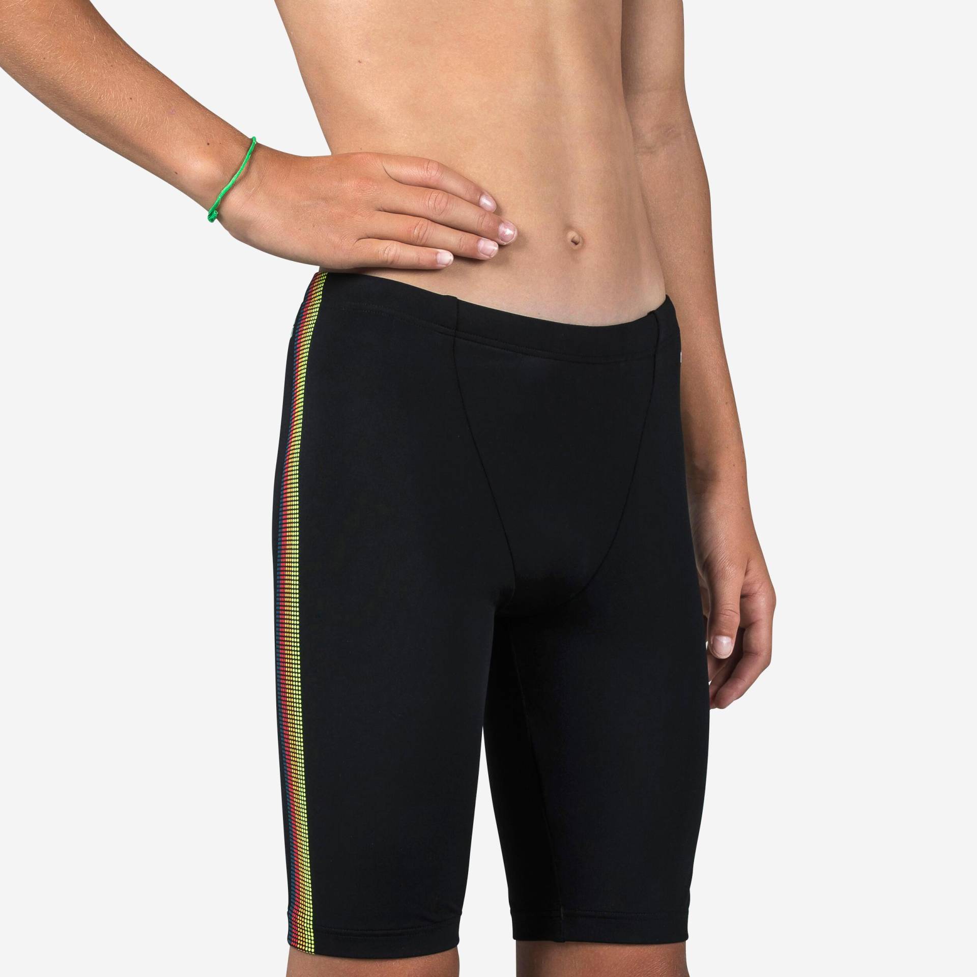 Badehose Jammer - Jaer 500 Fitib Jungen Gelbgold ONE SIZE von NABAIJI