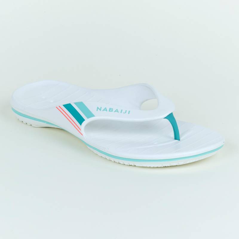 Zehensandalen - Tonga 500 Damen Weiss  39-40 von NABAIJI