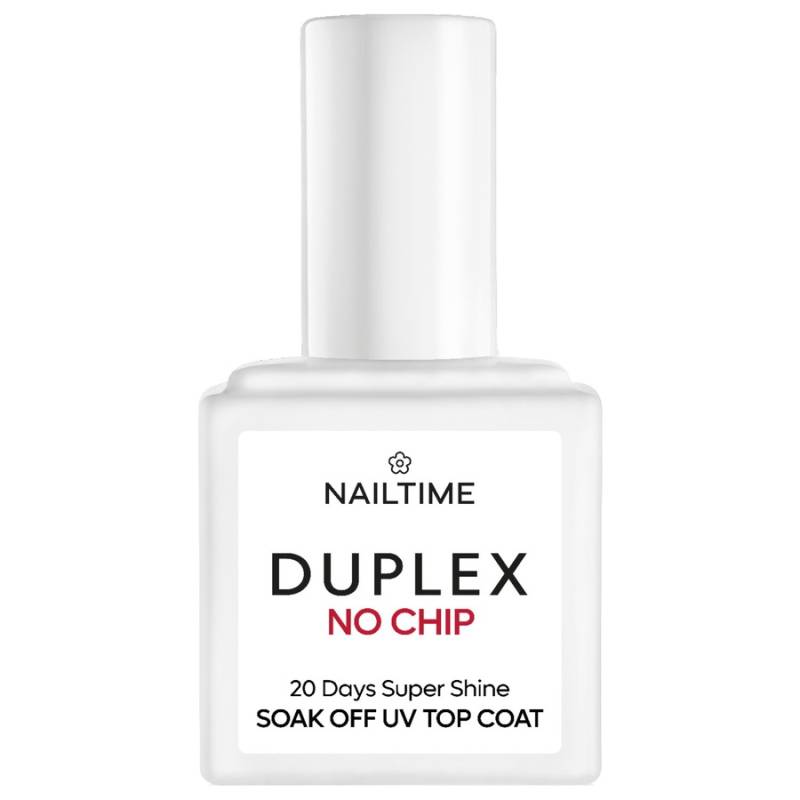 NAILTIME  NAILTIME DUPLEX NO CHIP SOAK OFF UV TOP COAT 20 Days Super Shine nagellack 8.0 ml von NAILTIME