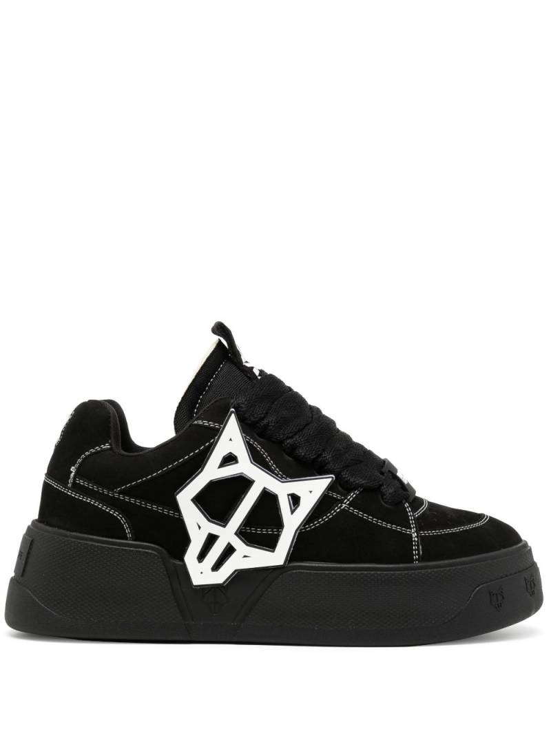 NAKED WOLFE Kosa Midnight low-top sneakers - Black von NAKED WOLFE