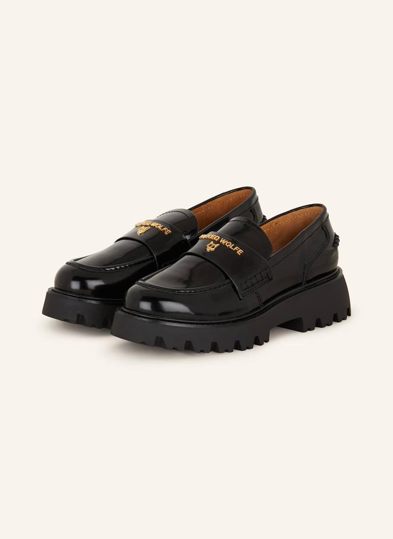 Naked Wolfe Plateau-Loafer schwarz von NAKED WOLFE