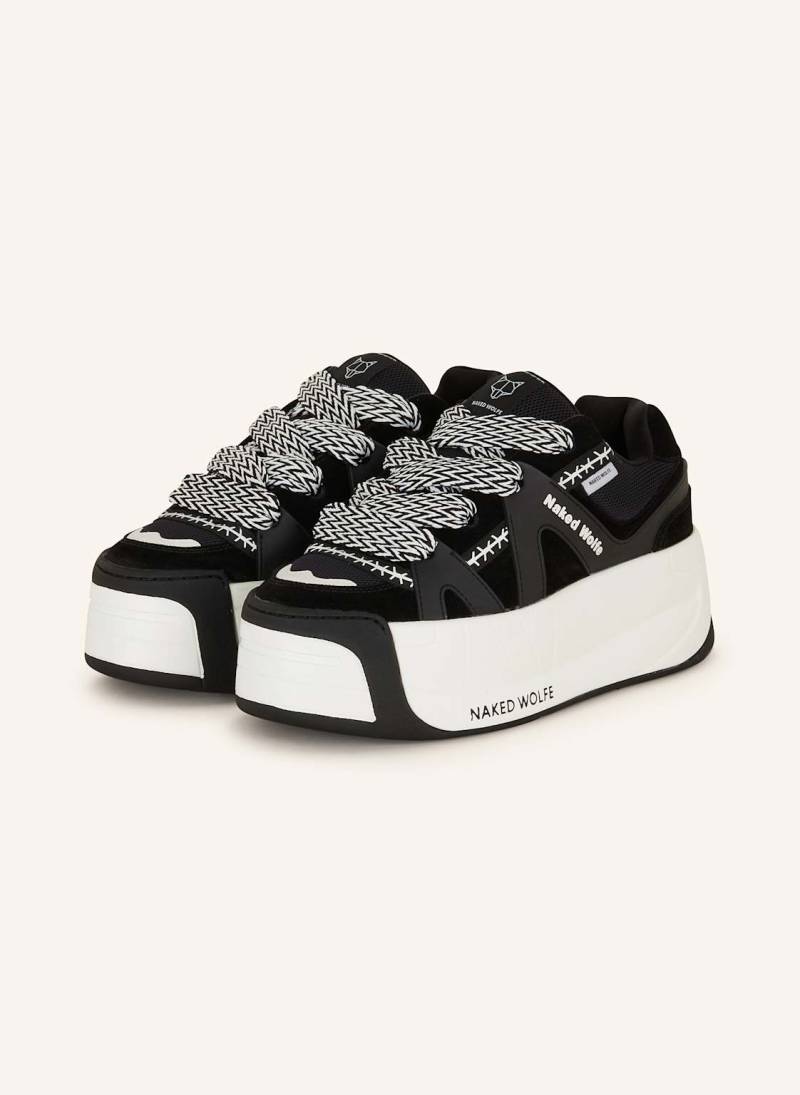 Naked Wolfe Sneaker Slider schwarz von NAKED WOLFE