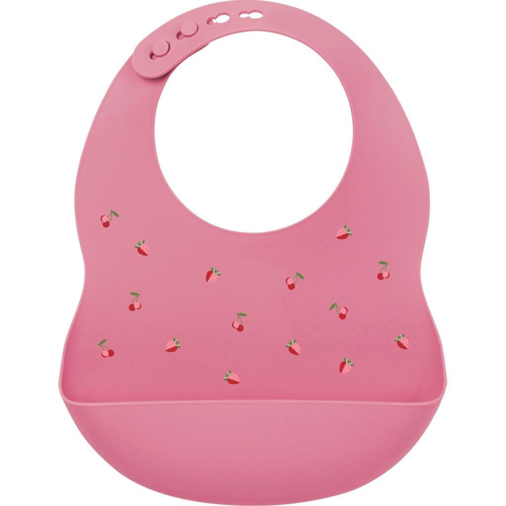 Silikon Lätzchen Pink Unisex  ONE SIZE von NATTOU