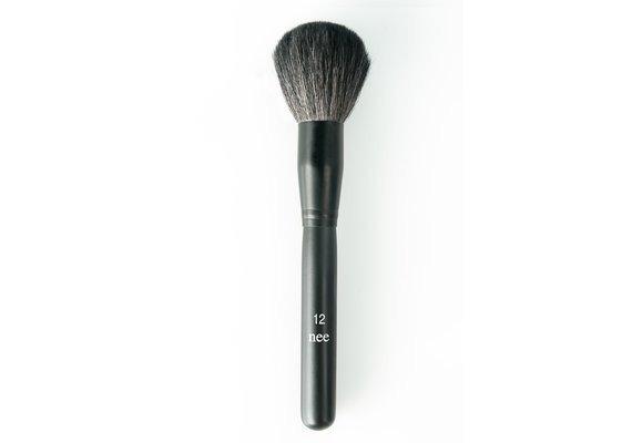 Large Powder Brush Nr. 12 Black Unisex Schwarz Leicht 1 pezzo von NEE