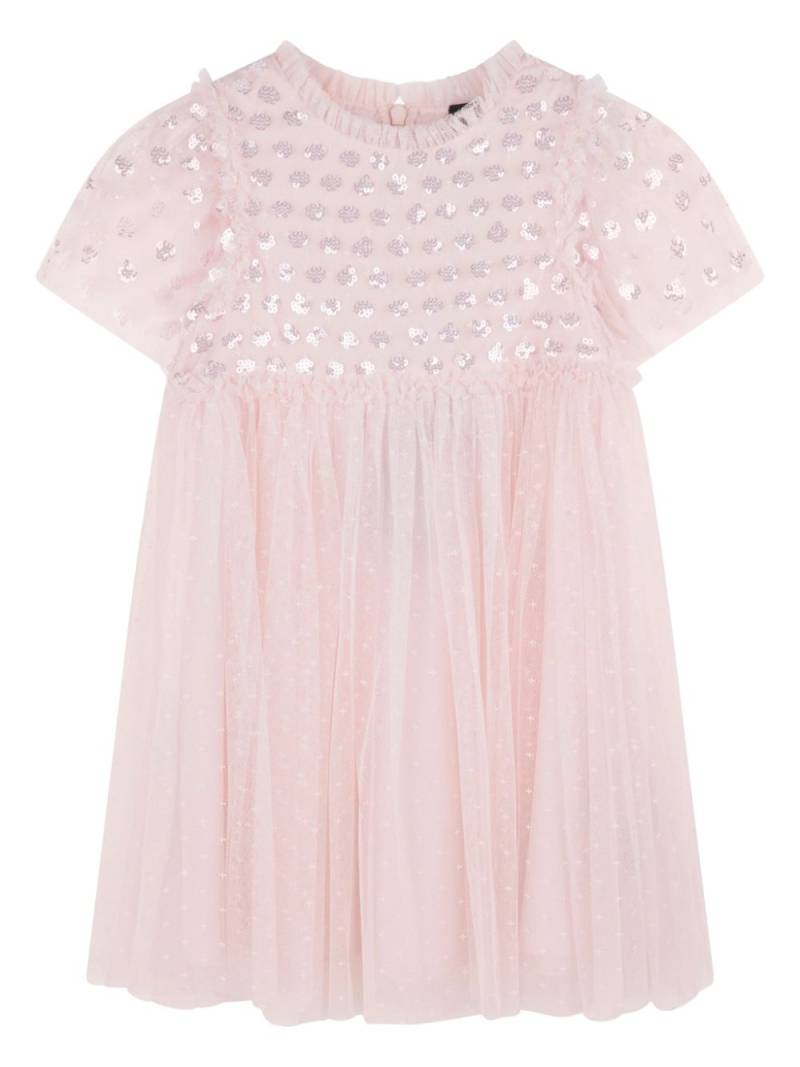 NEEDLE & THREAD KIDS Thea Bodice sequin-embellished dress - Pink von NEEDLE & THREAD KIDS