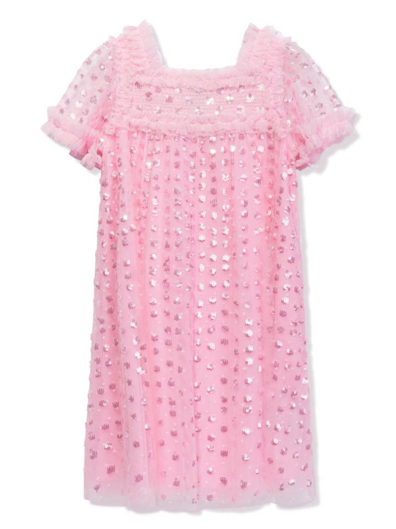 NEEDLE & THREAD KIDS sequinned tulle dress - Pink von NEEDLE & THREAD KIDS