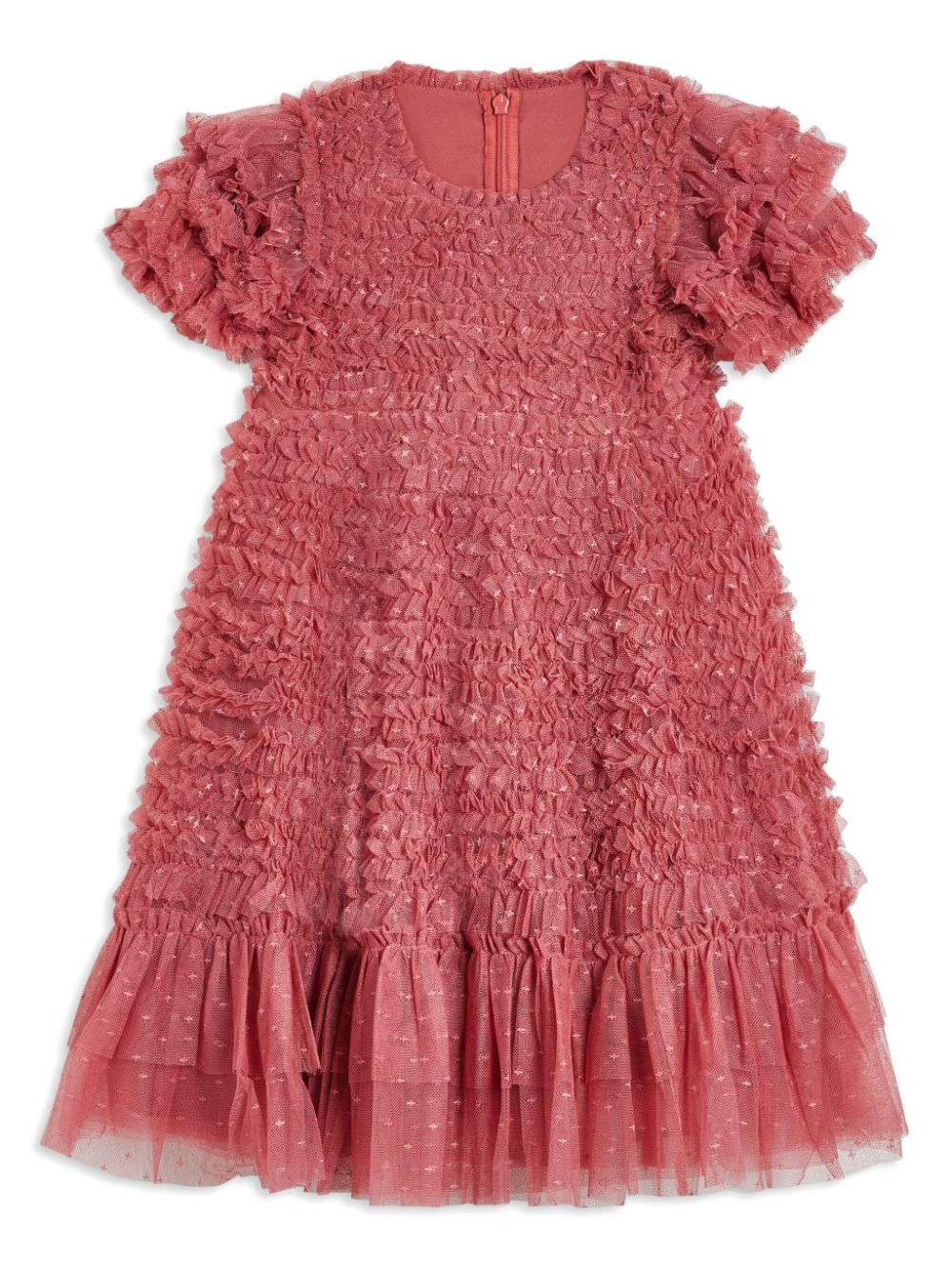 NEEDLE & THREAD KIDS tulle ruffled dress - Pink von NEEDLE & THREAD KIDS