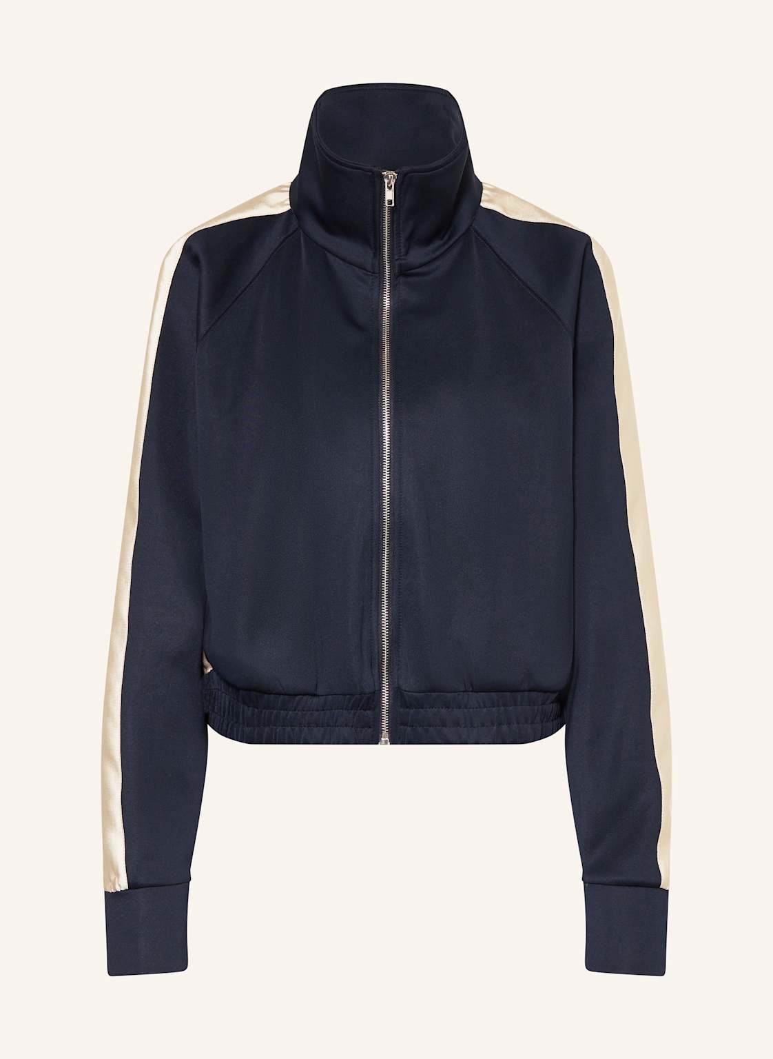 Neo Noir Blouson Vera Mit Galonstreifen blau Neo Noir Blouson Vera Mit Galonstreifen blau von NEO NOIR