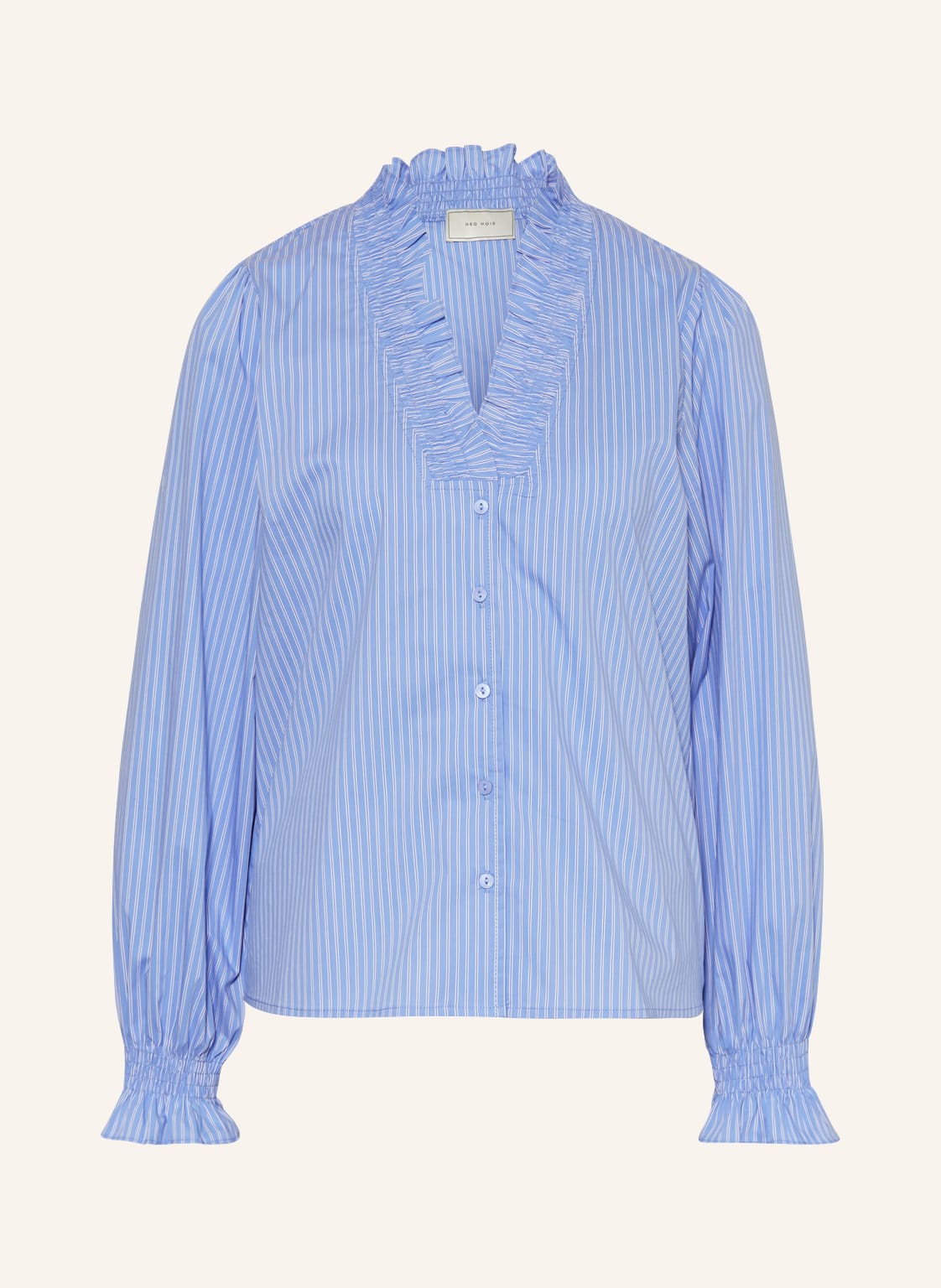 Neo Noir Bluse Brielle blau Neo Noir Bluse Brielle blau von NEO NOIR