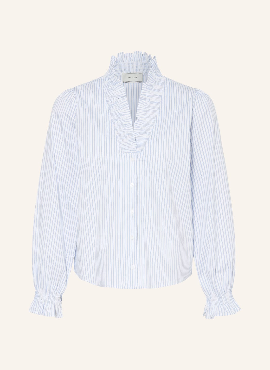Neo Noir Bluse Brielle blau Neo Noir Bluse Brielle blau von NEO NOIR