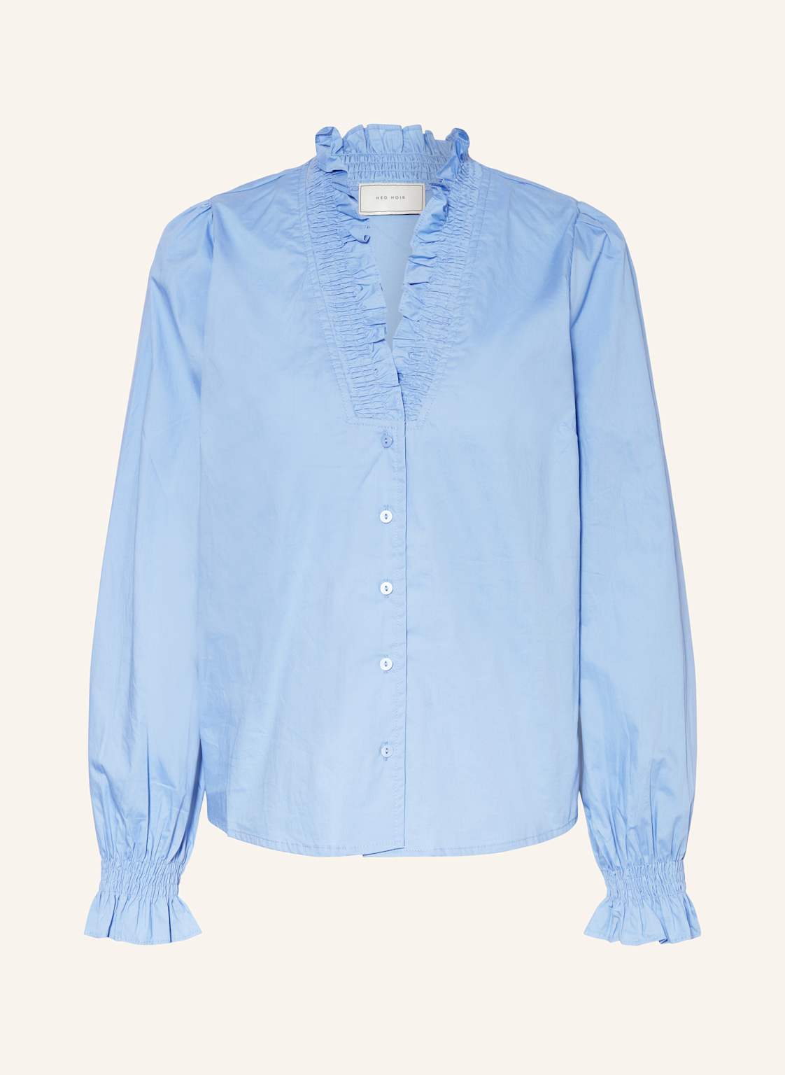 Neo Noir Bluse Brille blau Neo Noir Bluse Brille blau von NEO NOIR