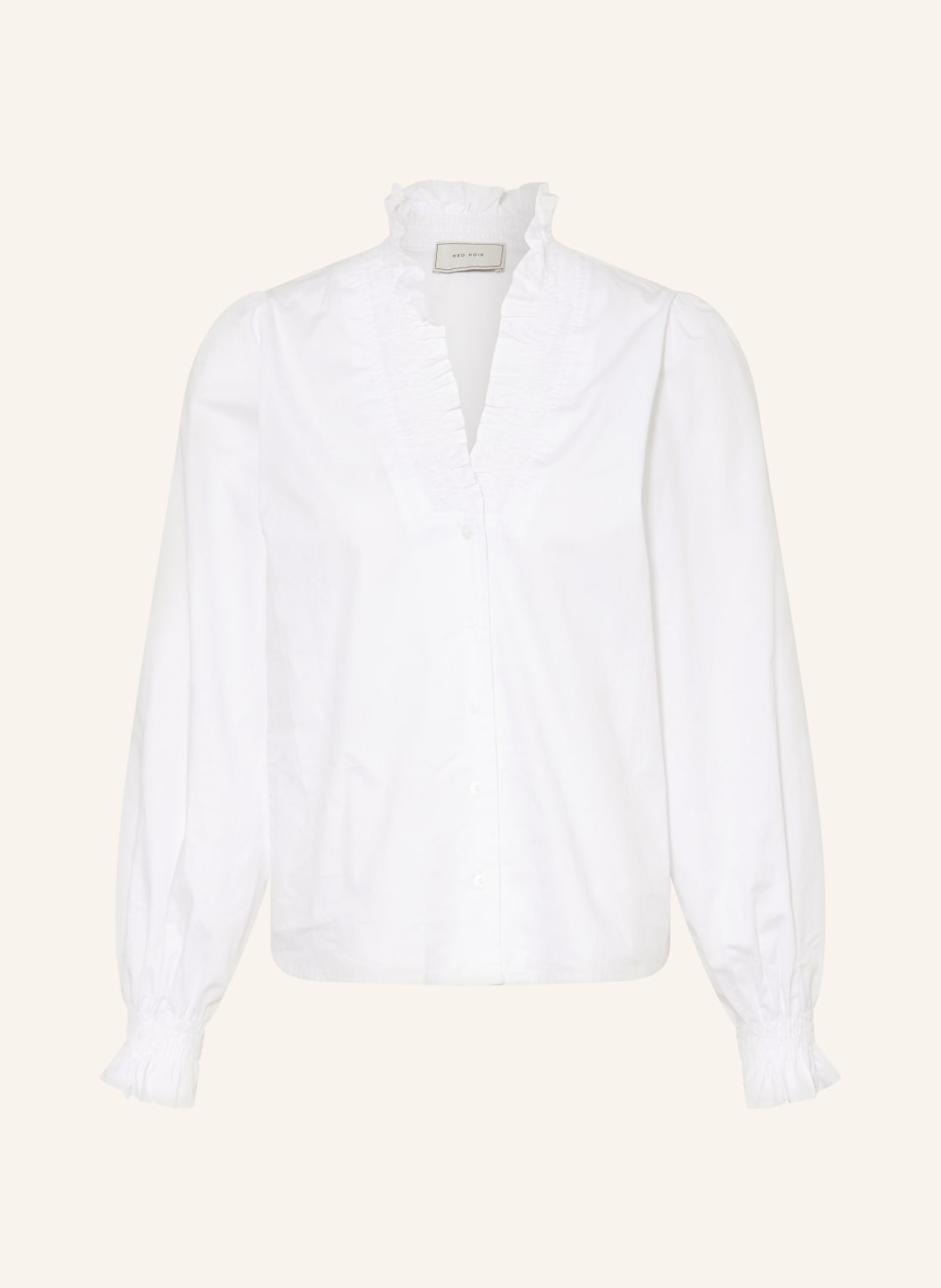 Neo Noir Bluse Brille weiss Neo Noir Bluse Brille weiss von NEO NOIR