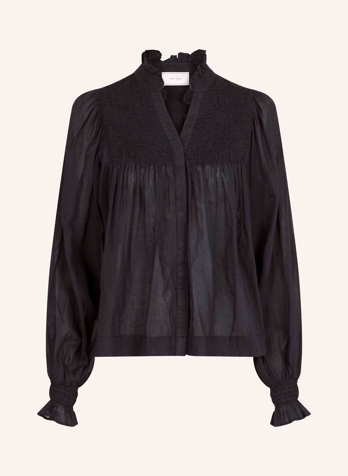 Neo Noir Bluse Jill blau Neo Noir Bluse Jill blau von NEO NOIR
