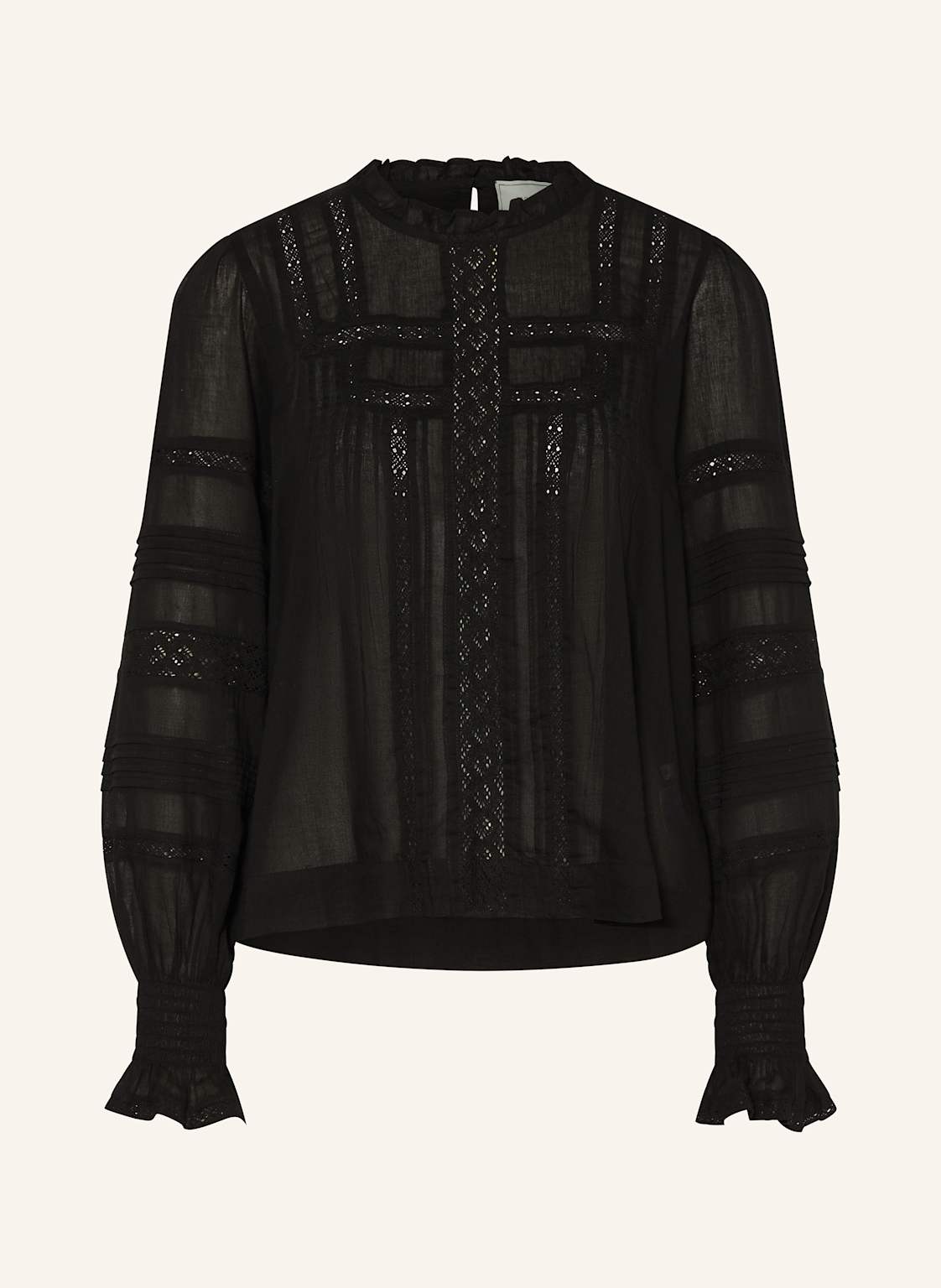 Neo Noir Blusenshirt Ebba S schwarz Neo Noir Blusenshirt Ebba S schwarz von NEO NOIR