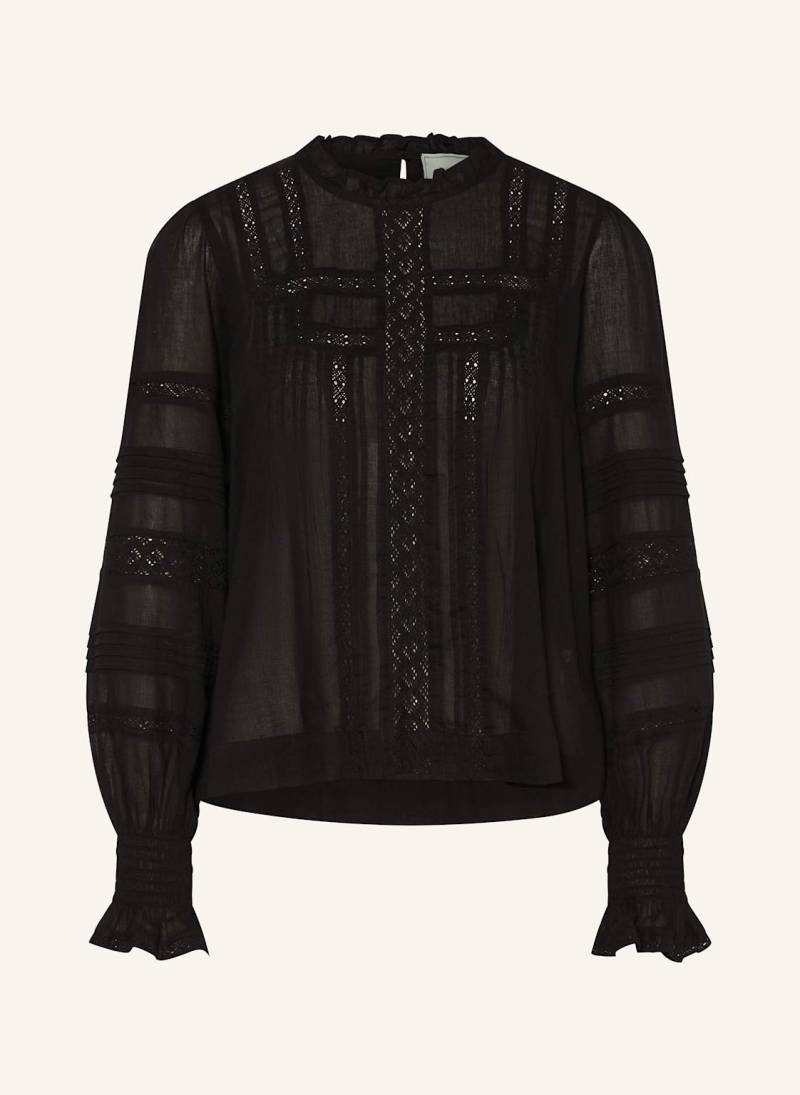 Neo Noir Blusenshirt Ebba S schwarz von NEO NOIR